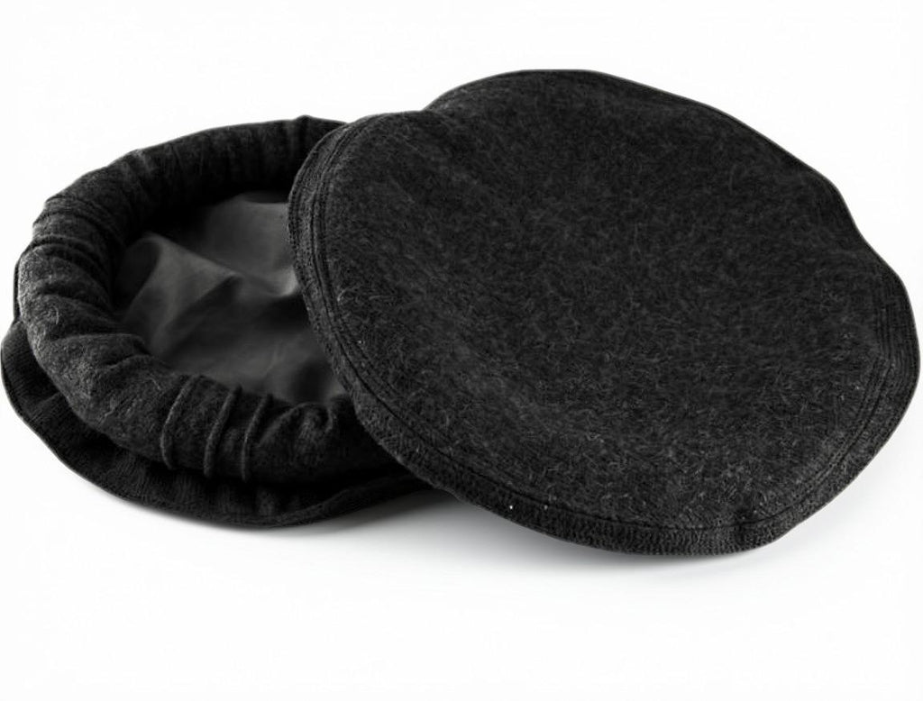Luxury Handmade Pure Wool Black Chitrali Pakol