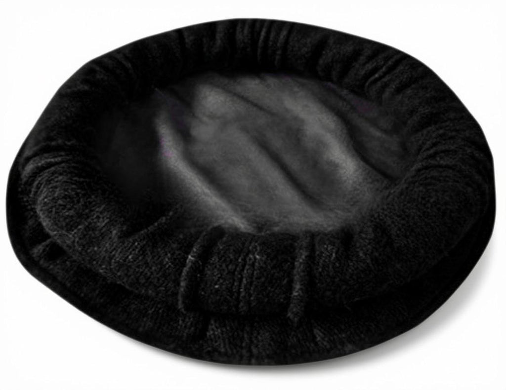 Luxury Handmade Pure Wool Black Chitrali Pakol