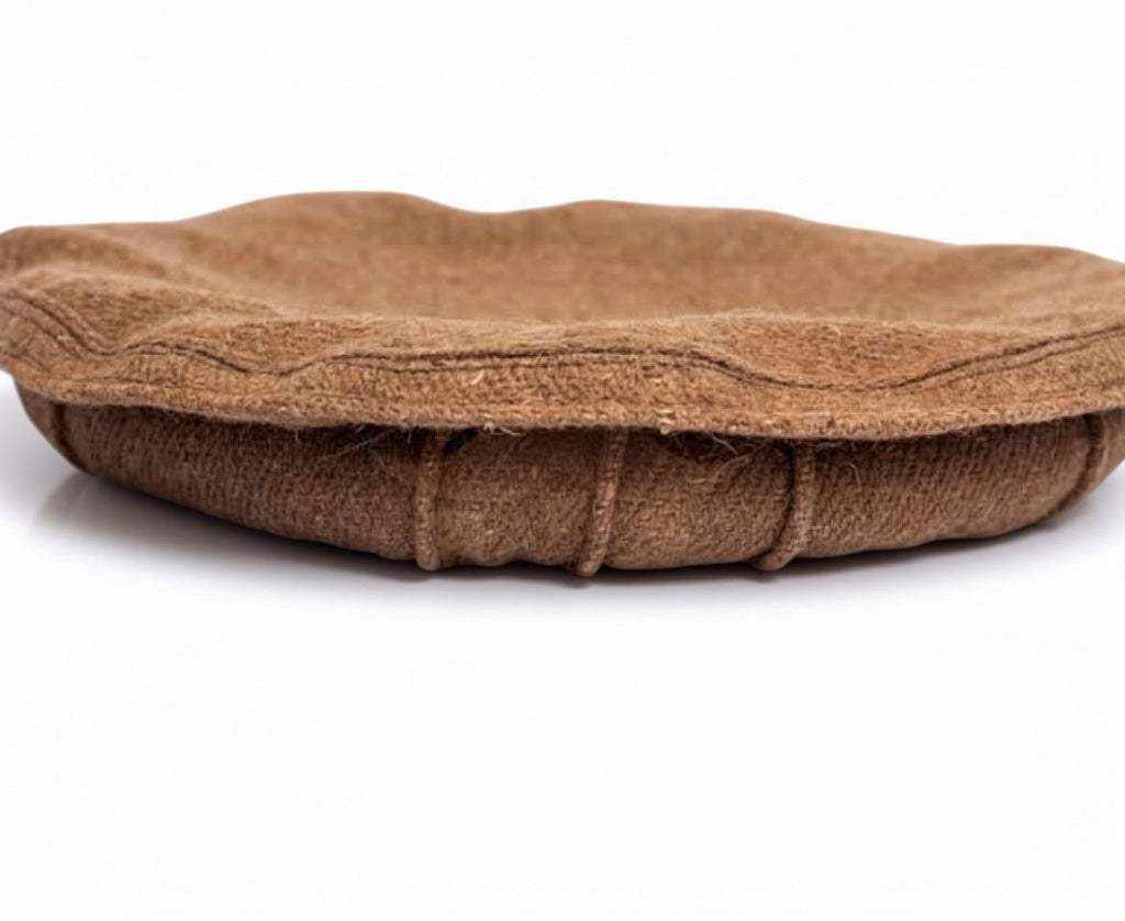 Luxury Handmade Pure Wool Brown Chitrali Pakol